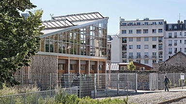 La Ferme du Rail, agriculture urbaine sur la Petite Ceinture (Paris 19e) _ Photographie Myr Muratet